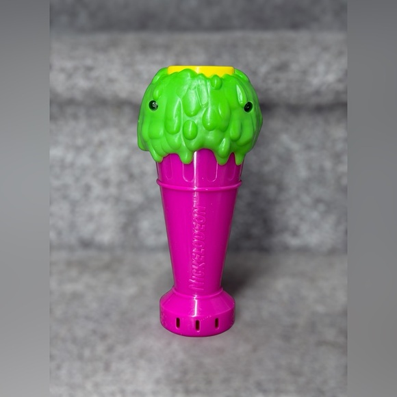 Vintage 1992 McDonald’s Nickelodeon Slime Ice Cream Microphone Happy Meal Toy - Picture 3 of 6